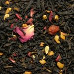Чорний ароматизований чай Малиновий