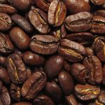 Кава смажена в зернах ароматизована Амаретто