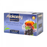 Чай пакетированный Alokozay черный "Смородина" 2 г х 25