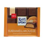 Шоколад молочний Ritter sport "З карамельним мусом" 100 г