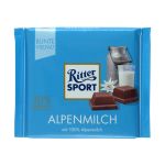 Шоколад молочный Ritter sport "Альпийское молоко" 100 г
