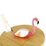 Чашка "Flamingo" з кришкою і ложечкою 400 мл