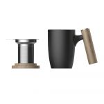 Чашка-заварник Wooden Brew Mug TM450-05A, 450 мл. Зображення №3