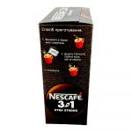 Nescafe 3в1 Extra Strong кавова суміш картонна коробка 20 стіків /13 гр . Зображення №4